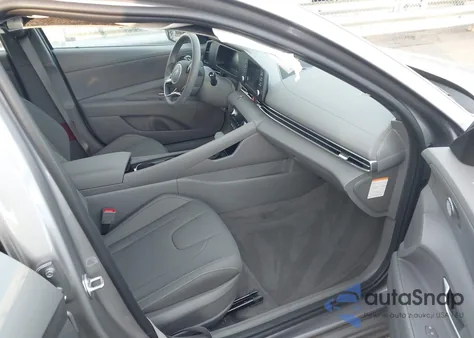 2025 Hyundai Elantra Hybrid Blue from USA, damaged, VIN KMHLM4DJ5SU179302